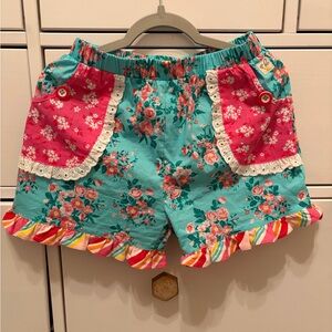 Girls Wildflowers Clothing La La Land Sweet Cakes Shorts Size 8 NWOT